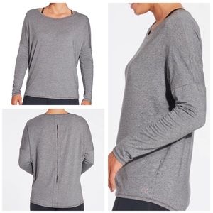 CALIA by Carrie Underwood Split Back Dolman Top